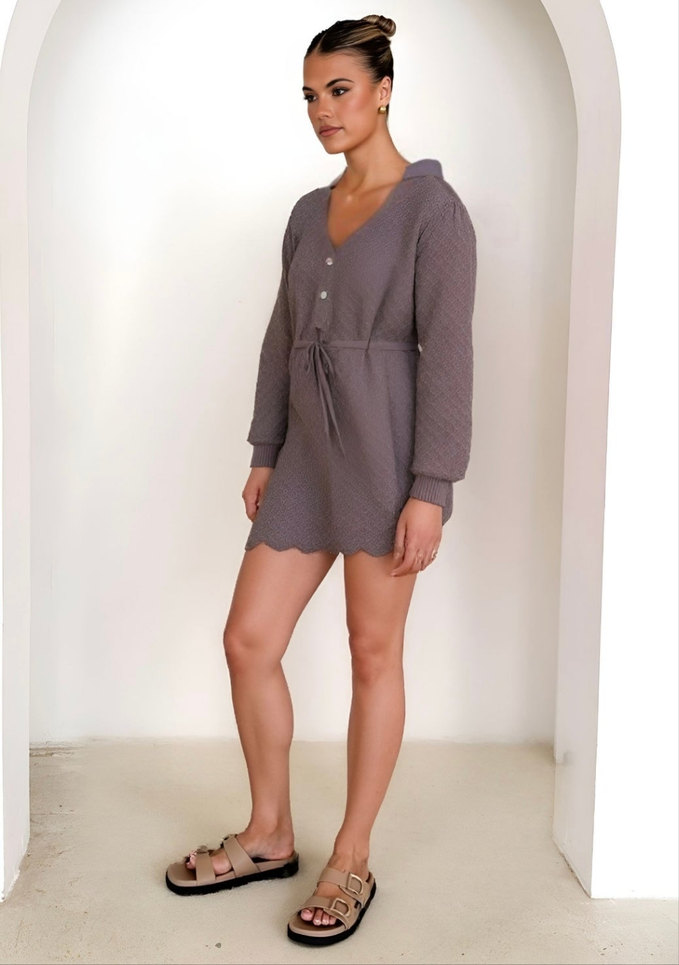 Cocoa Knit Womens Dress