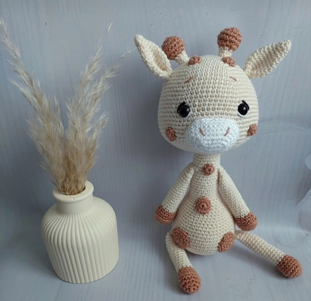 Giraffe Crochet Doll