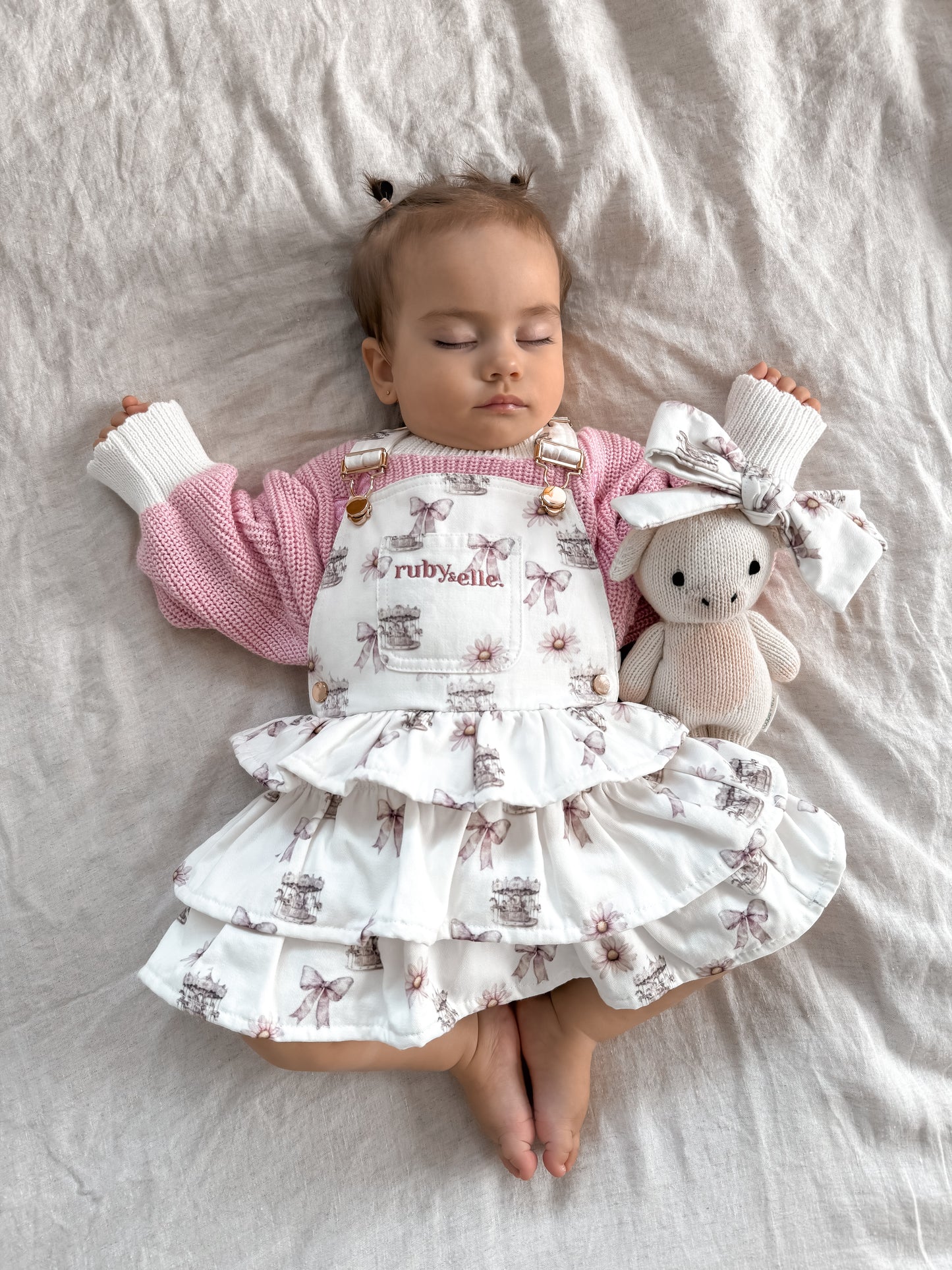 Sweet Darling Pinafore + Hairclip PREORDER