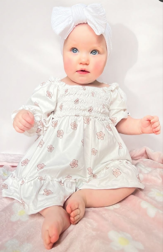 Luxe Blossom Kids Dress