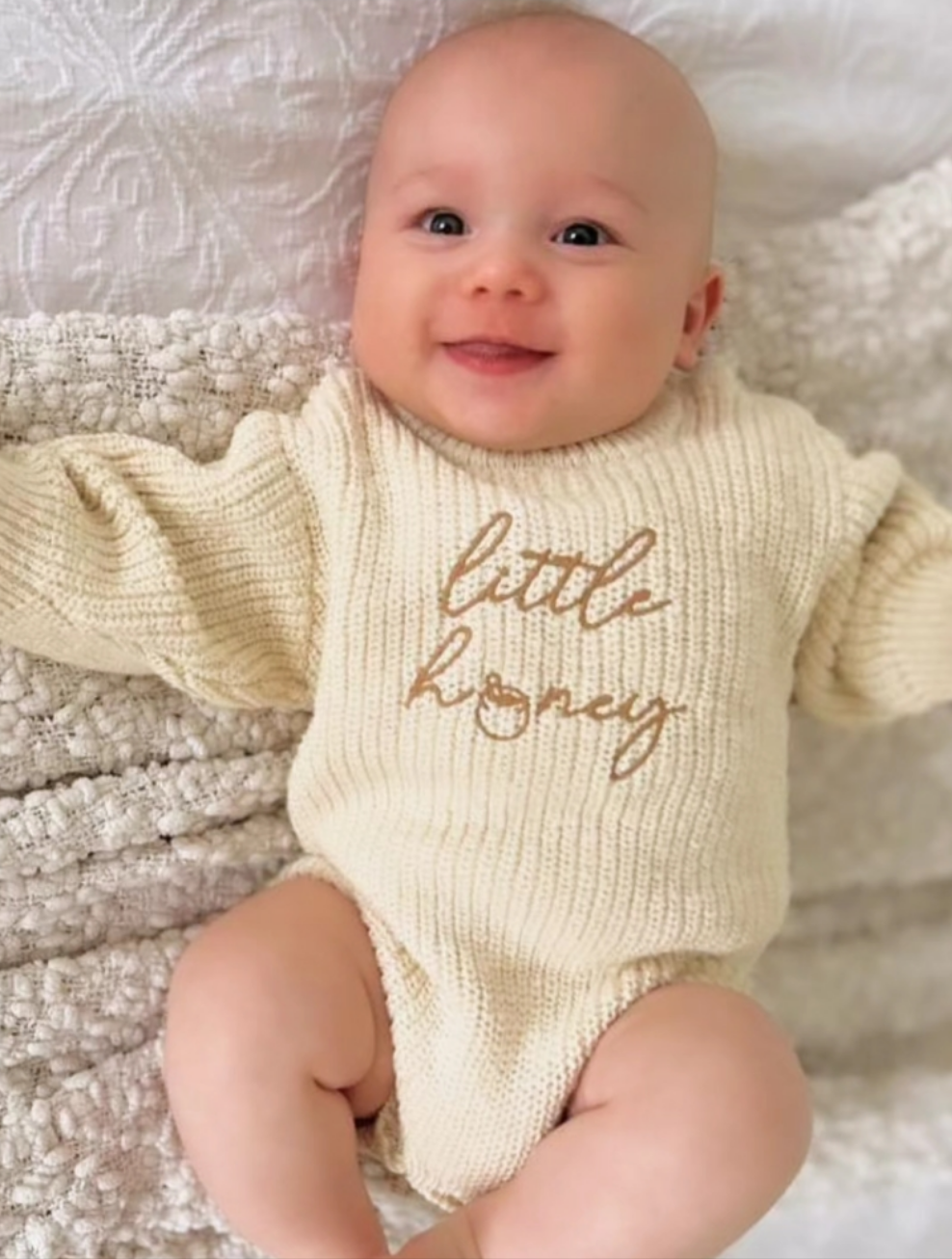 Little Honey Romper (Oat)