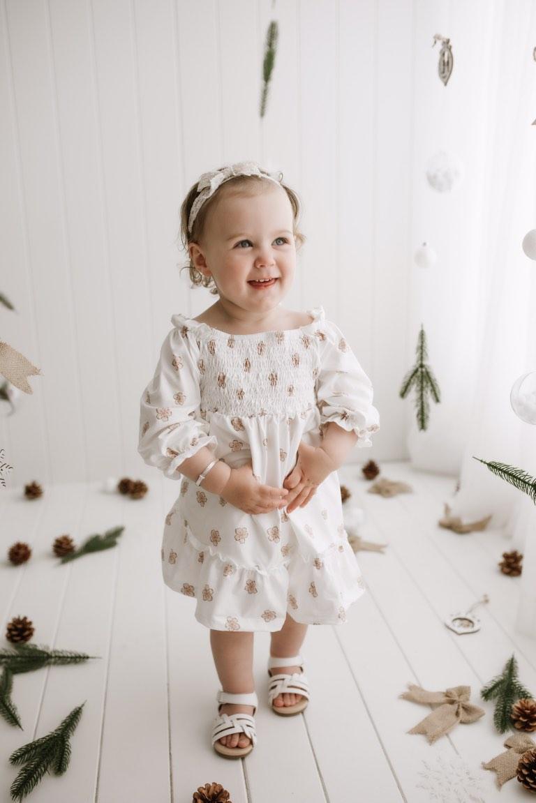 Luxe Blossom Kids Dress
