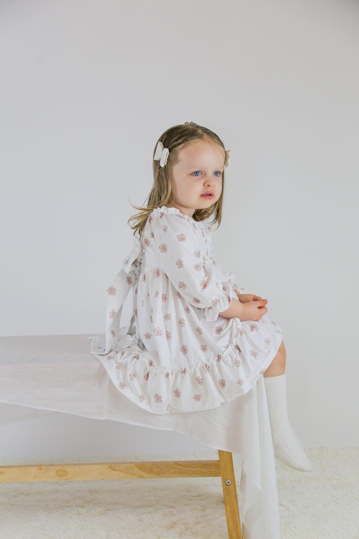 Luxe Blossom Kids Dress