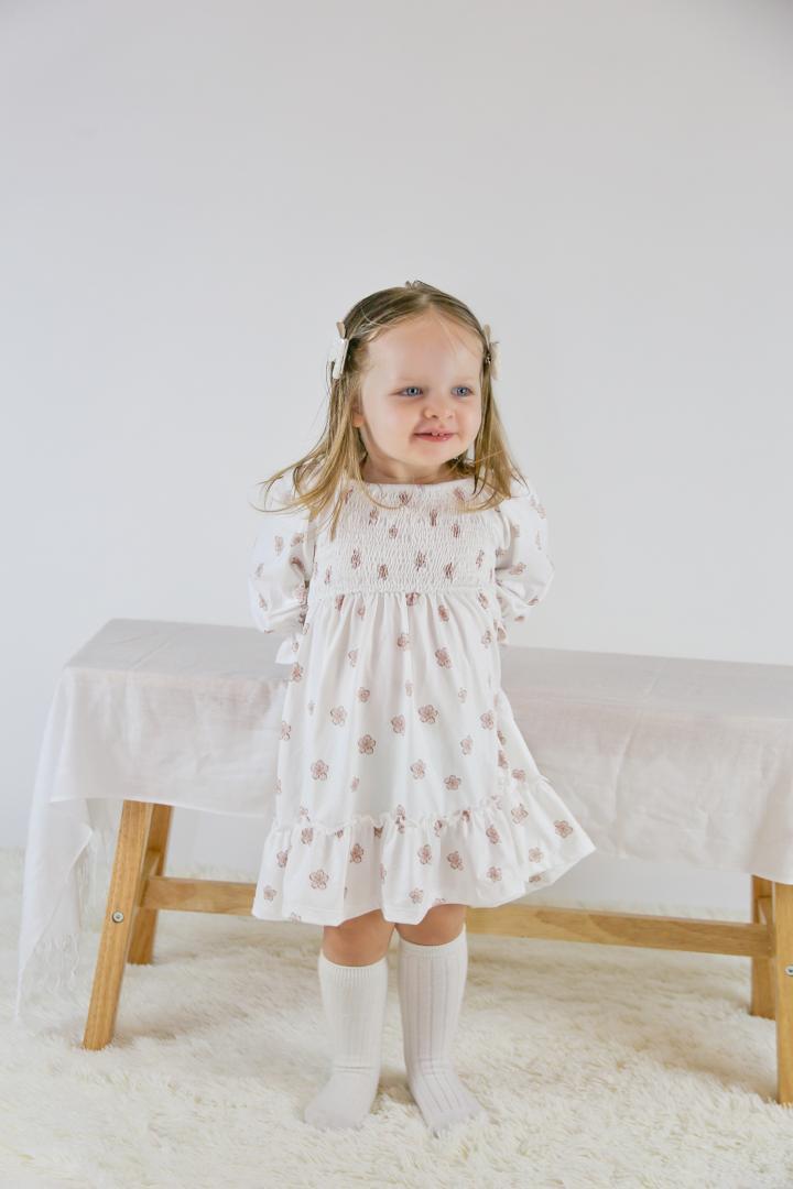 Luxe Blossom Kids Dress