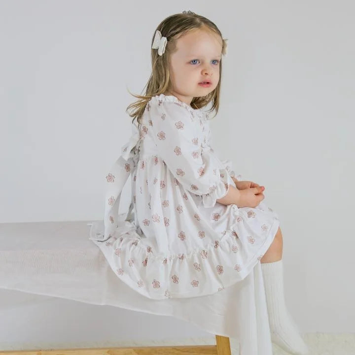 Luxe Blossom Kids Dress