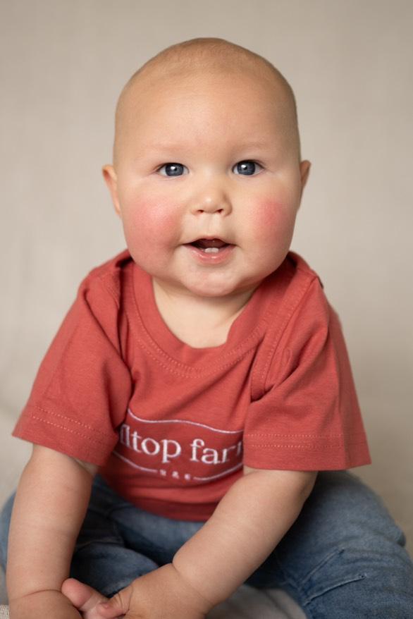 Rust Kids Hilltop Tee