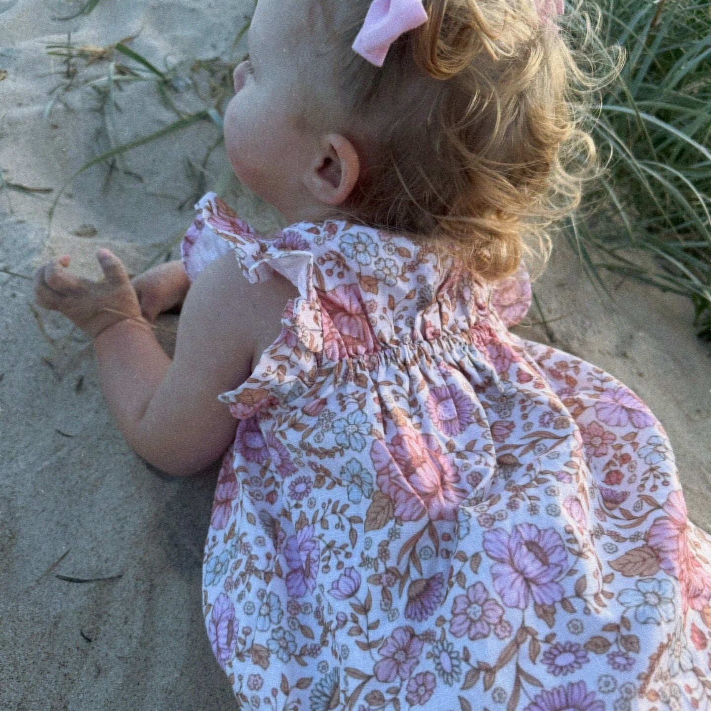 Ava Kids Dress |Cotton/Linen