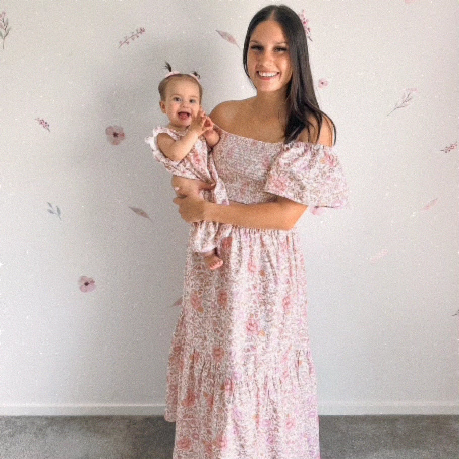 Ava Kids Dress |Cotton/Linen