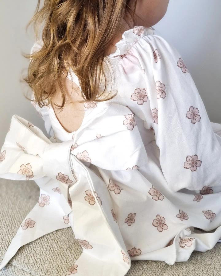 Luxe Blossom Kids Dress