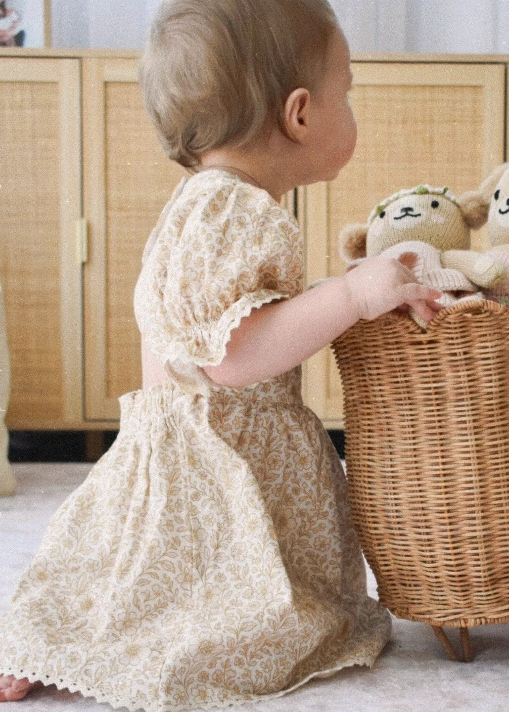 Easter in Bloom Kids Dress | Cotton