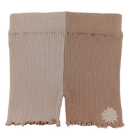 Hazel Embroidered Bike Shorts | Cotton