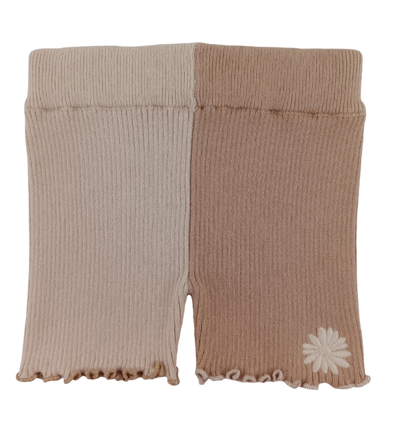 Hazel Embroidered Bike Shorts | Cotton