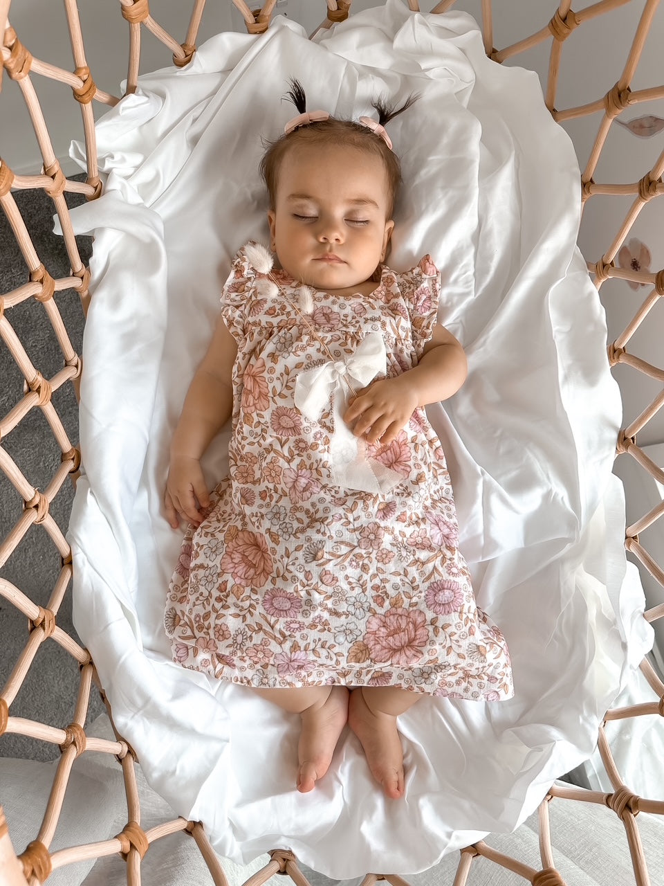 Ava Kids Dress |Cotton/Linen