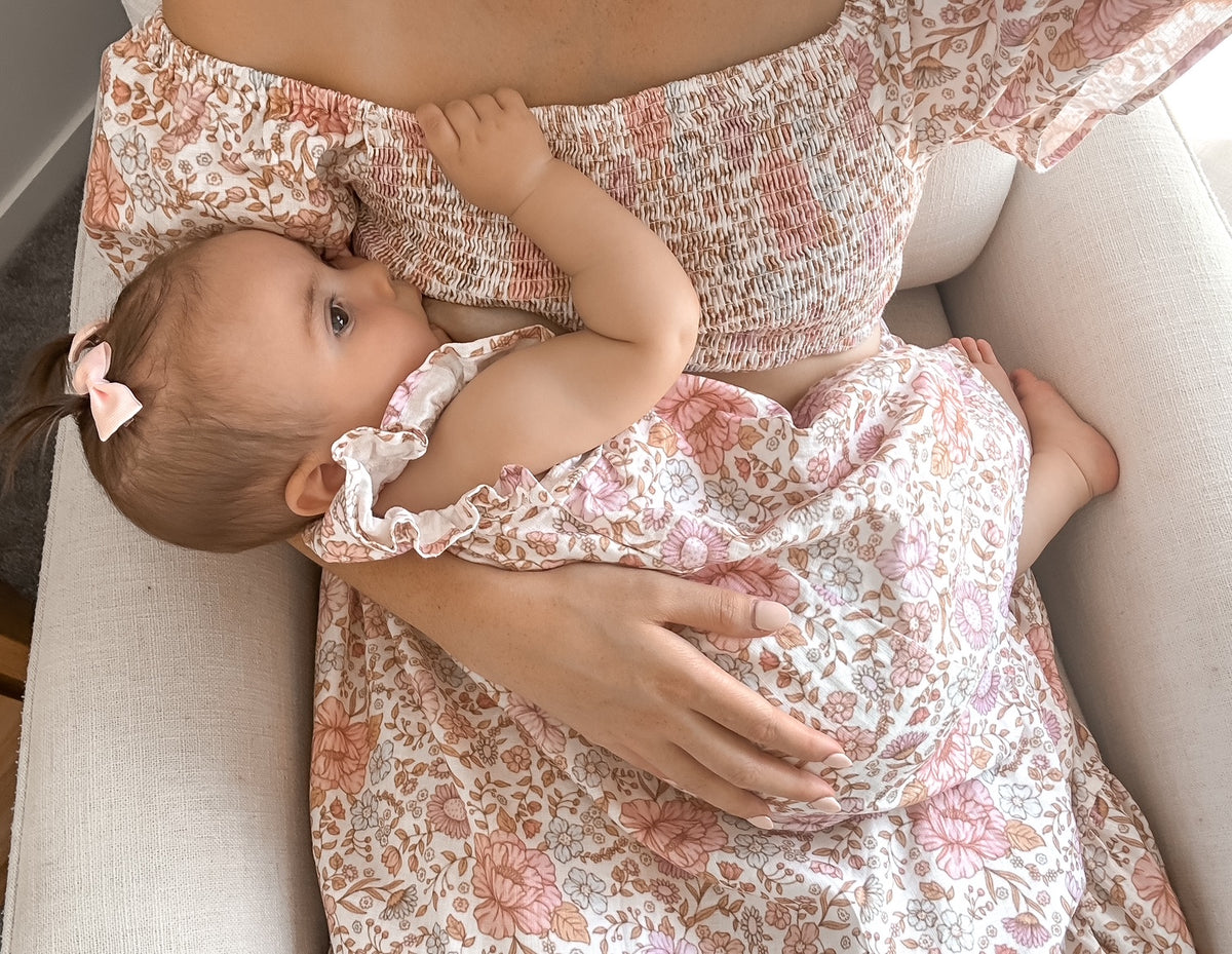 Ava Baby Romper |Cotton/Linen