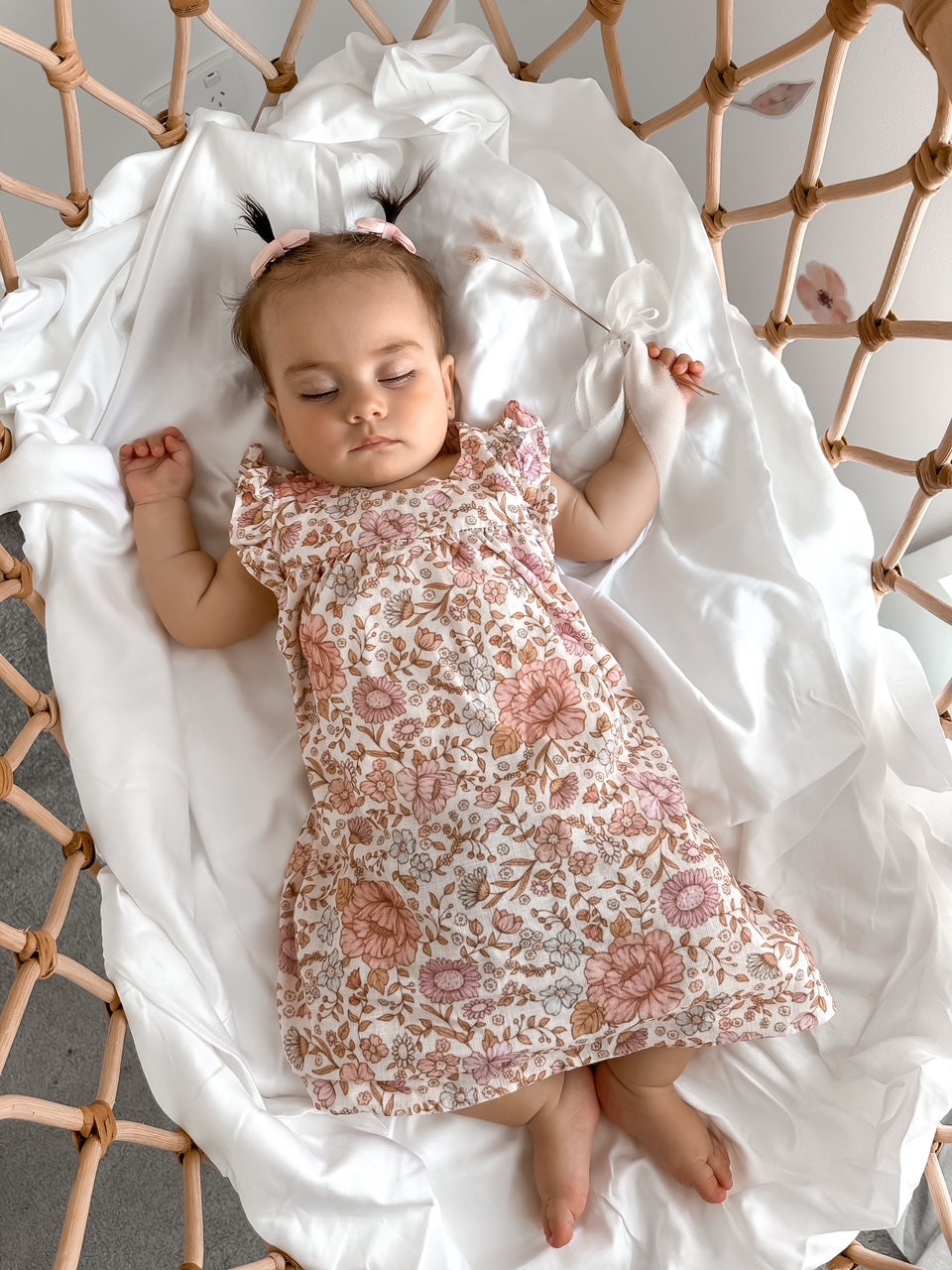 Ava Kids Dress |Cotton/Linen