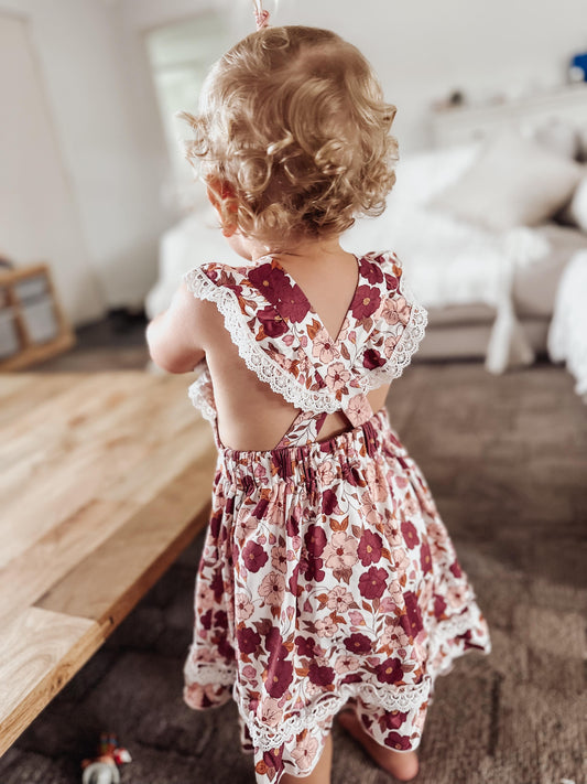 Berry Bloom Pinafore
