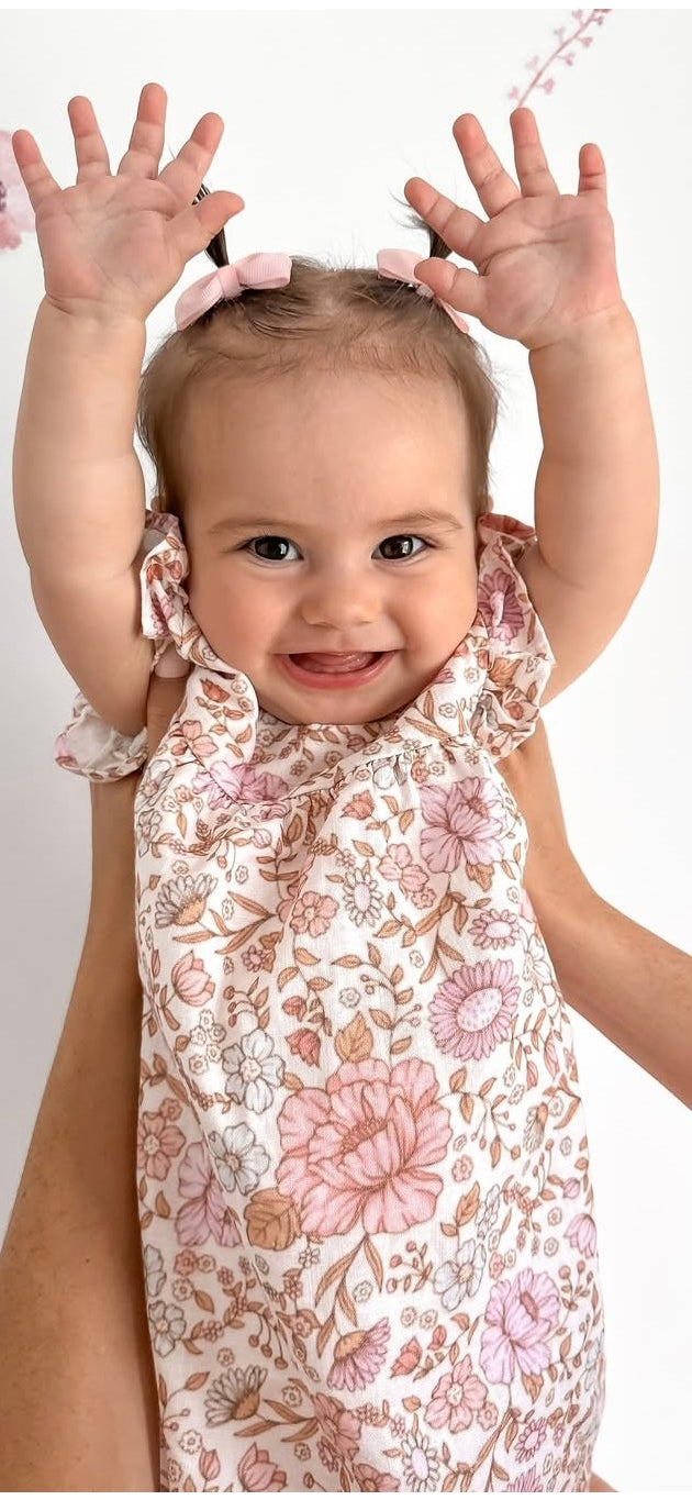 Ava Kids Dress |Cotton/Linen