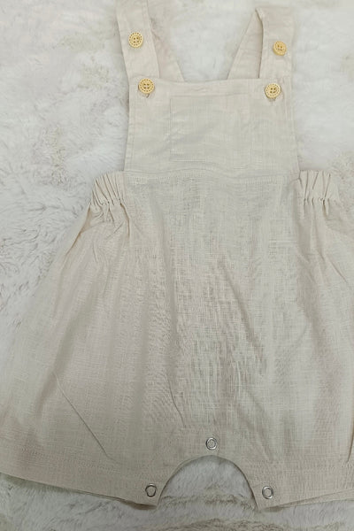 Vanilla Overalls | Linen