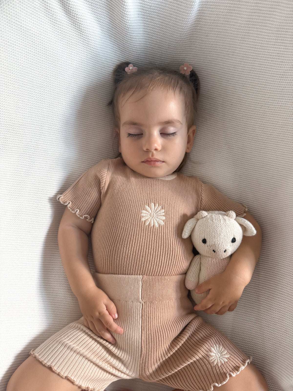 Hazel Embroidered Bike Shorts | Cotton