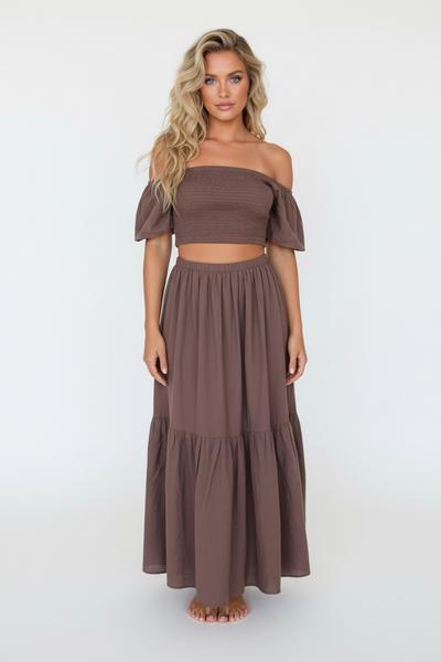Chocolate Womens Dress | Bamboo Cotton