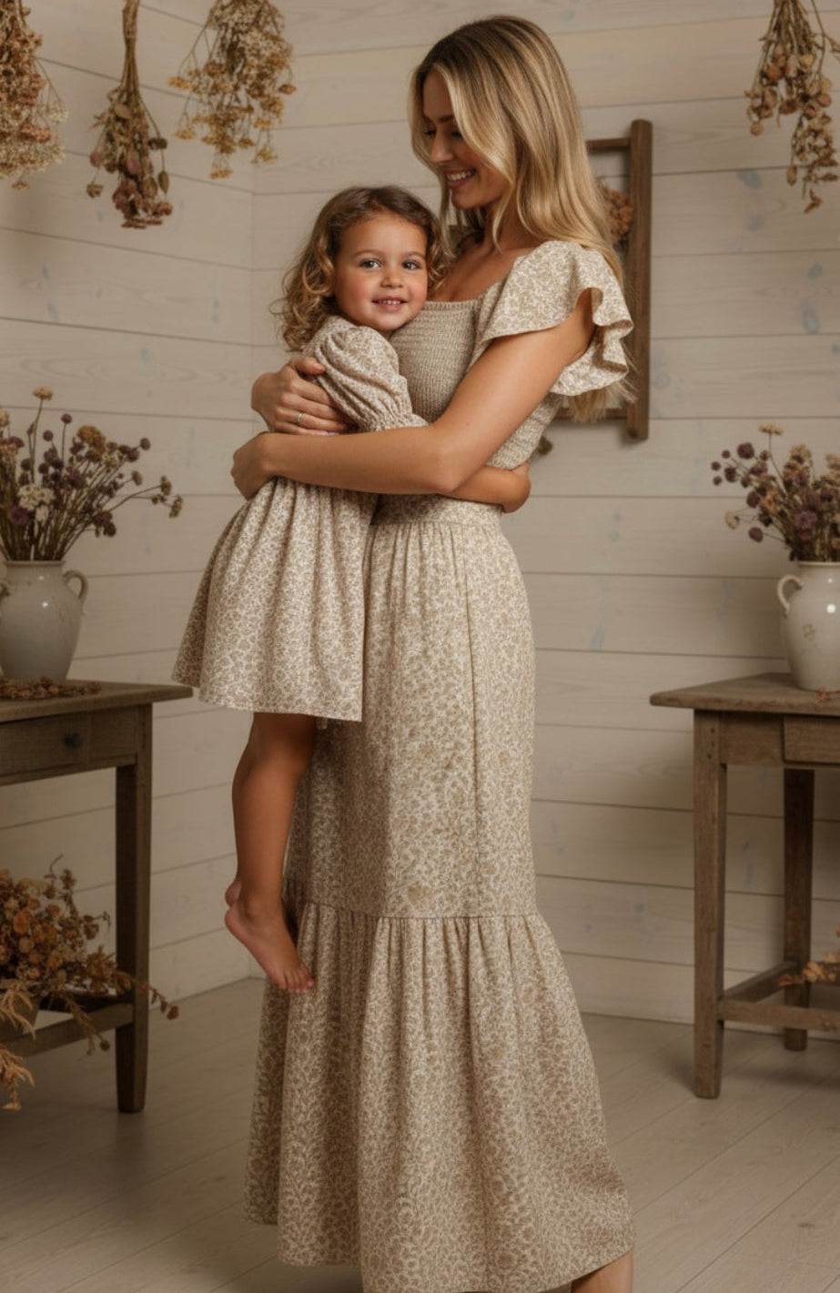 Easter in Bloom Womens Dress | Cotton/Linen