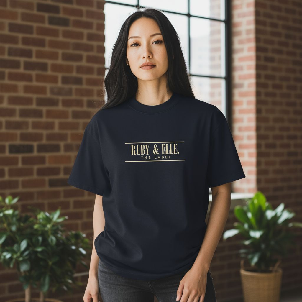 Black Embroidered T-Shirt | Womens