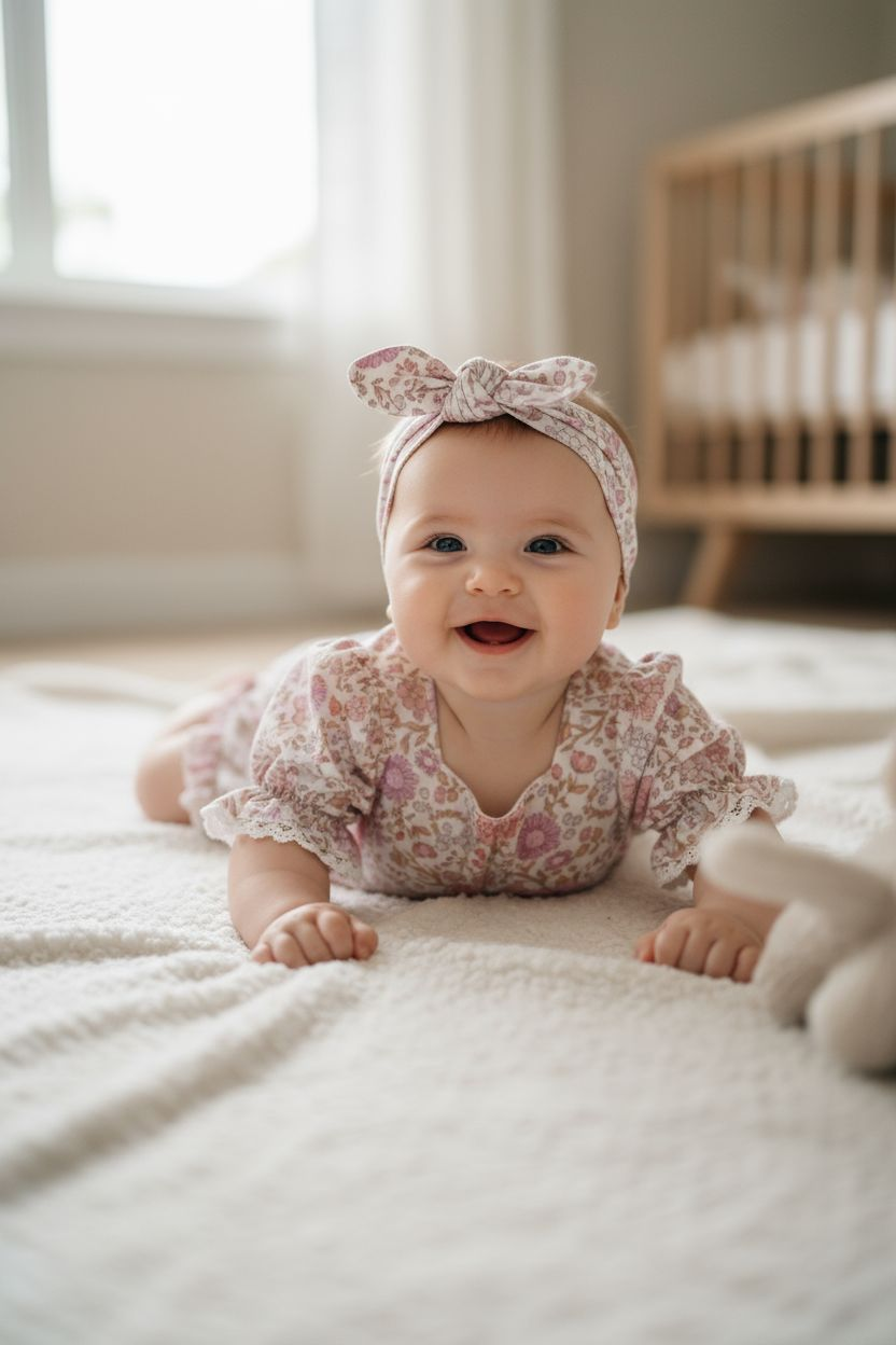 Ava Baby Romper |Cotton/Linen