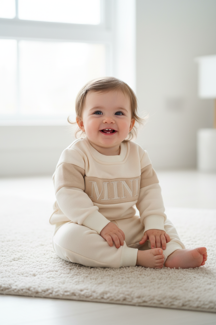 Mini Hazel Sweater| Cotton/Embroidered