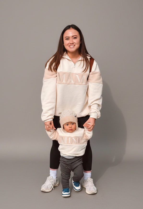 Mama Hazel Sweater | Cotton/Embroidered