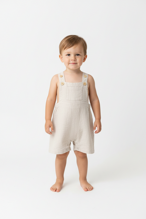 Vanilla Overalls | Linen