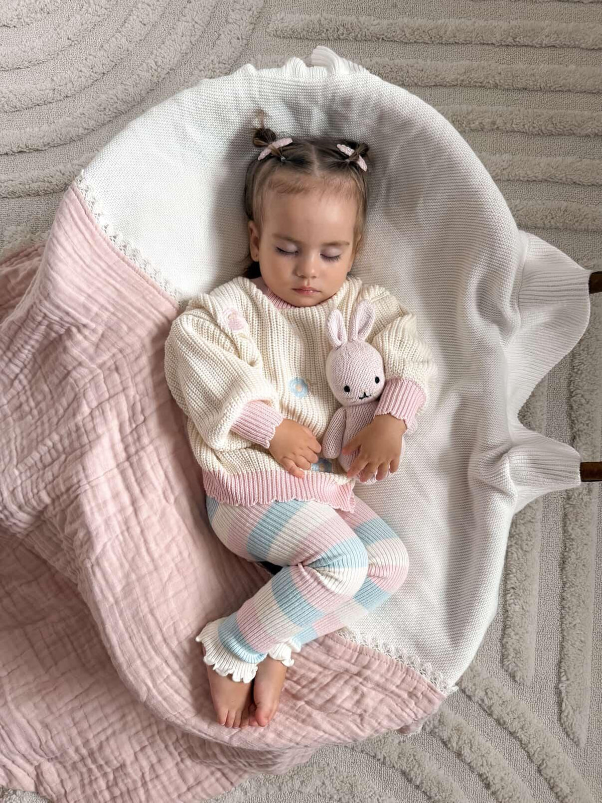 Ava Sweater |Cotton/Embroidered (Preorder ETA MAY)