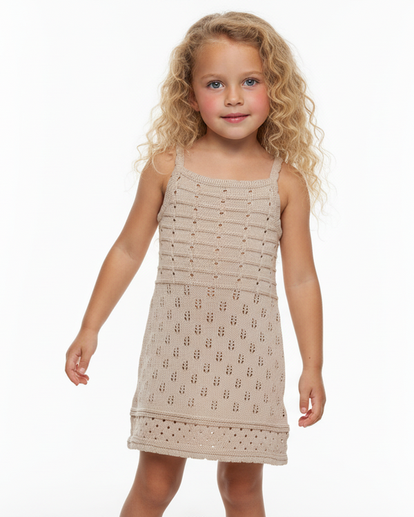 Sand Dress | Cotton Crochet