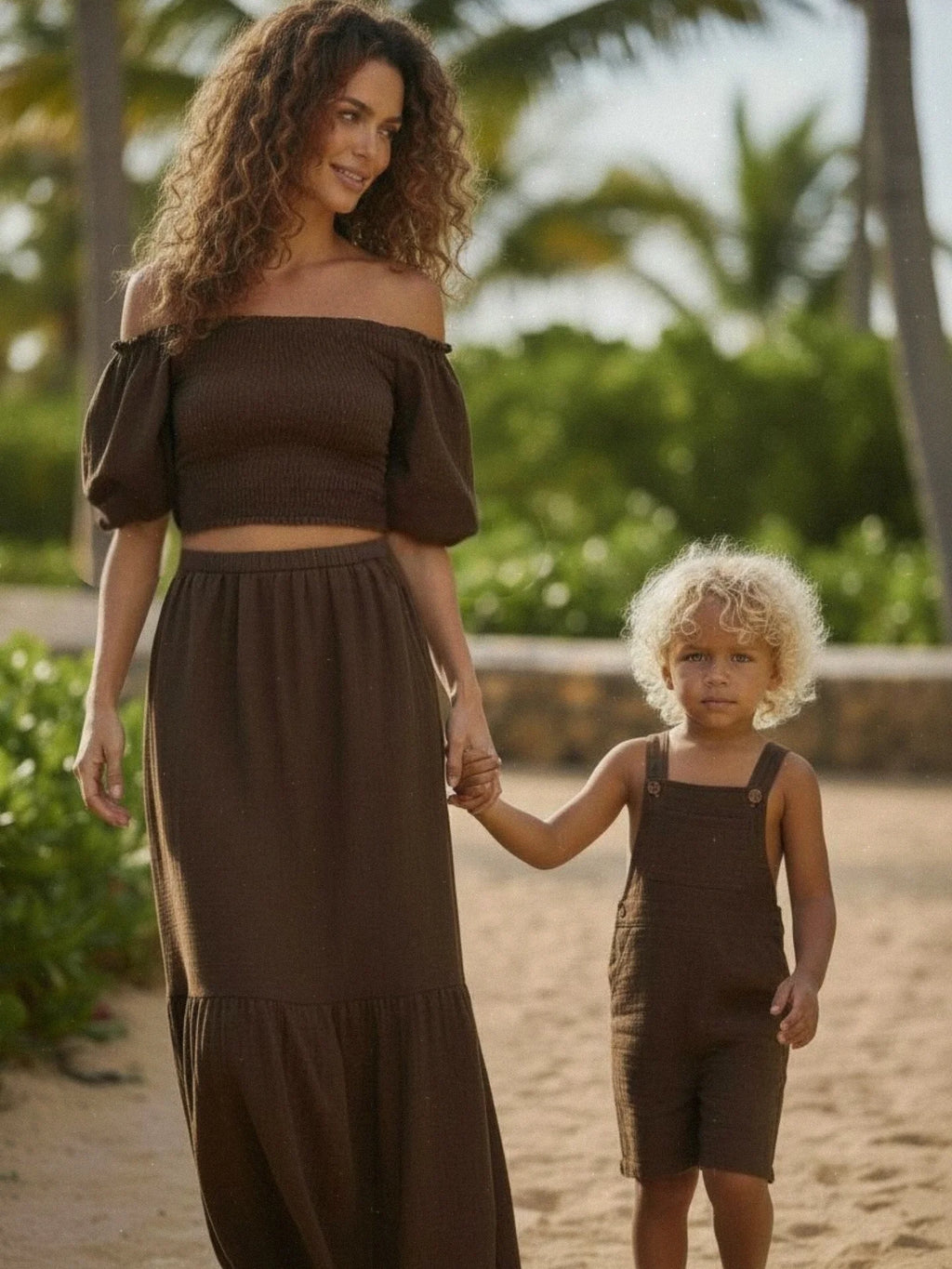 Chocolate Womens Dress | Linen (Preorder)