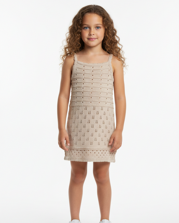 Sand Dress | Cotton Crochet