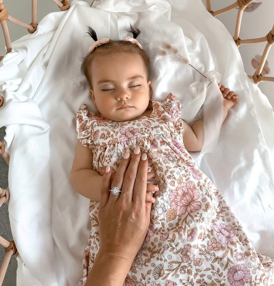 Ava Kids Dress |Cotton/Linen