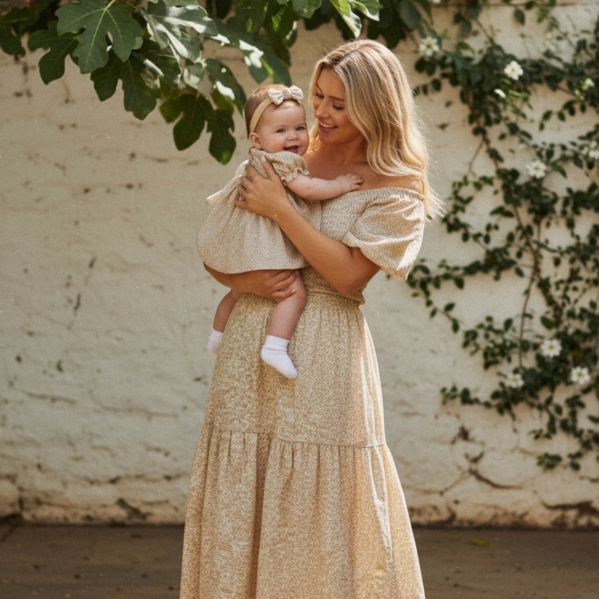 Easter in Bloom Womens Dress | Cotton/Linen