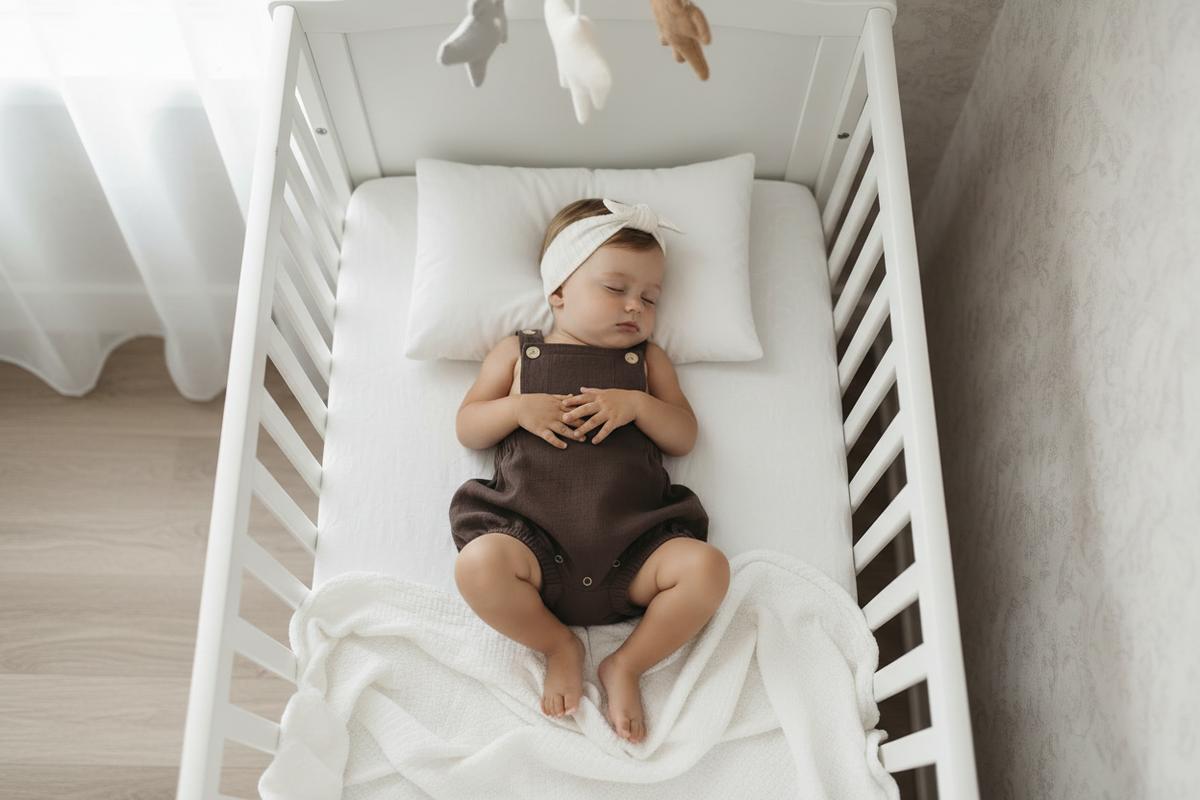 Chocolate Overalls | Bamboo Cotton (may have small marks on material)