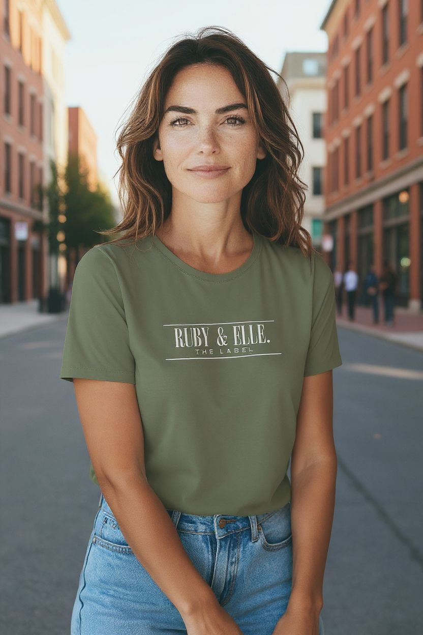 Black Embroidered T-Shirt | Womens