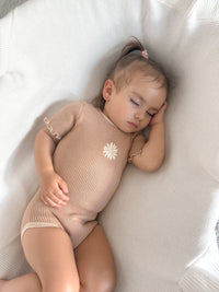 Hazel Embroidered Romper | Cotton