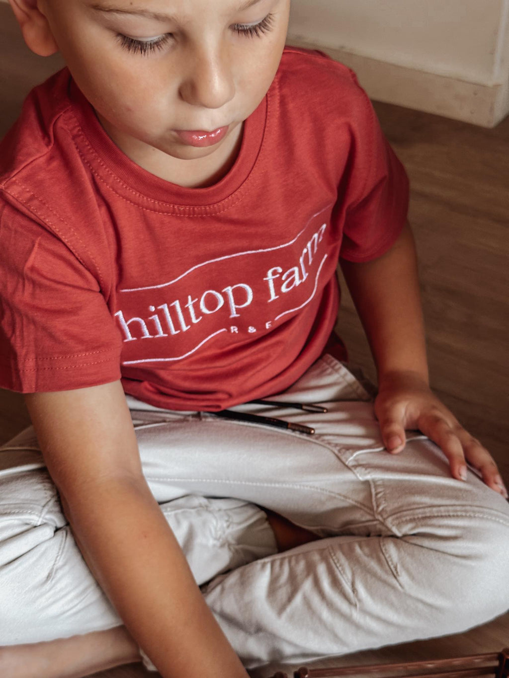 Rust Kids Hilltop Tee