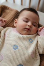 Ava Sweater |Cotton/Embroidered (Preorder)