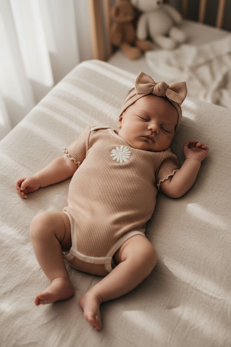 Hazel Embroidered Romper | Cotton