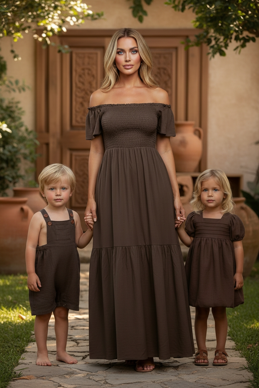 Chocolate Womens Dress | Bamboo Cotton (Preorder)