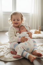 Ava Romper |Cotton/Jaquard (Preorder)