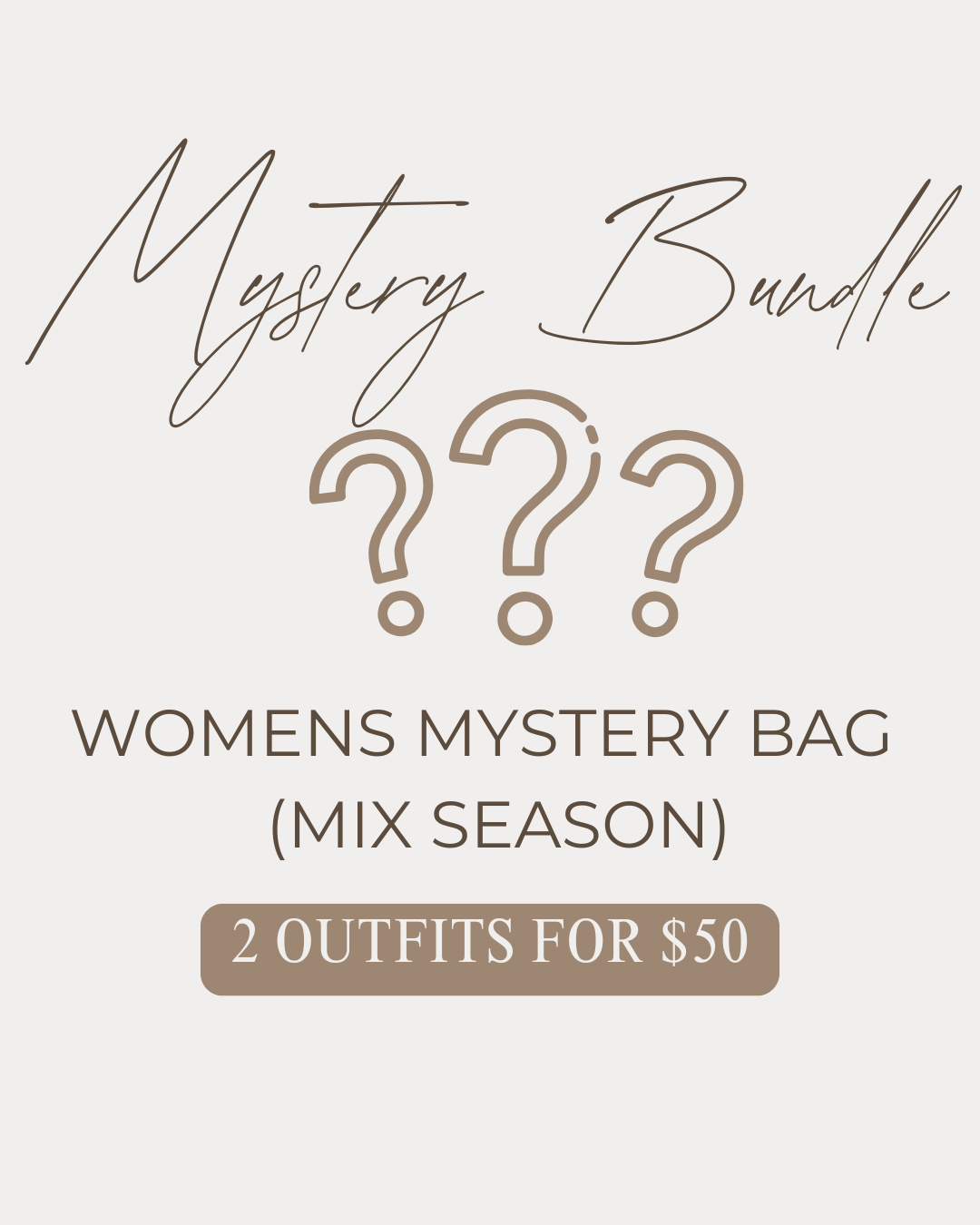 Womens Mystery Bundles