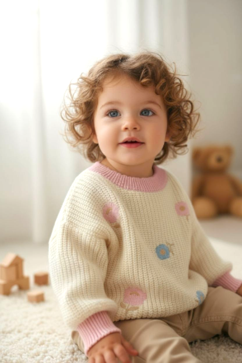 Ava Sweater |Cotton/Embroidered (Preorder)