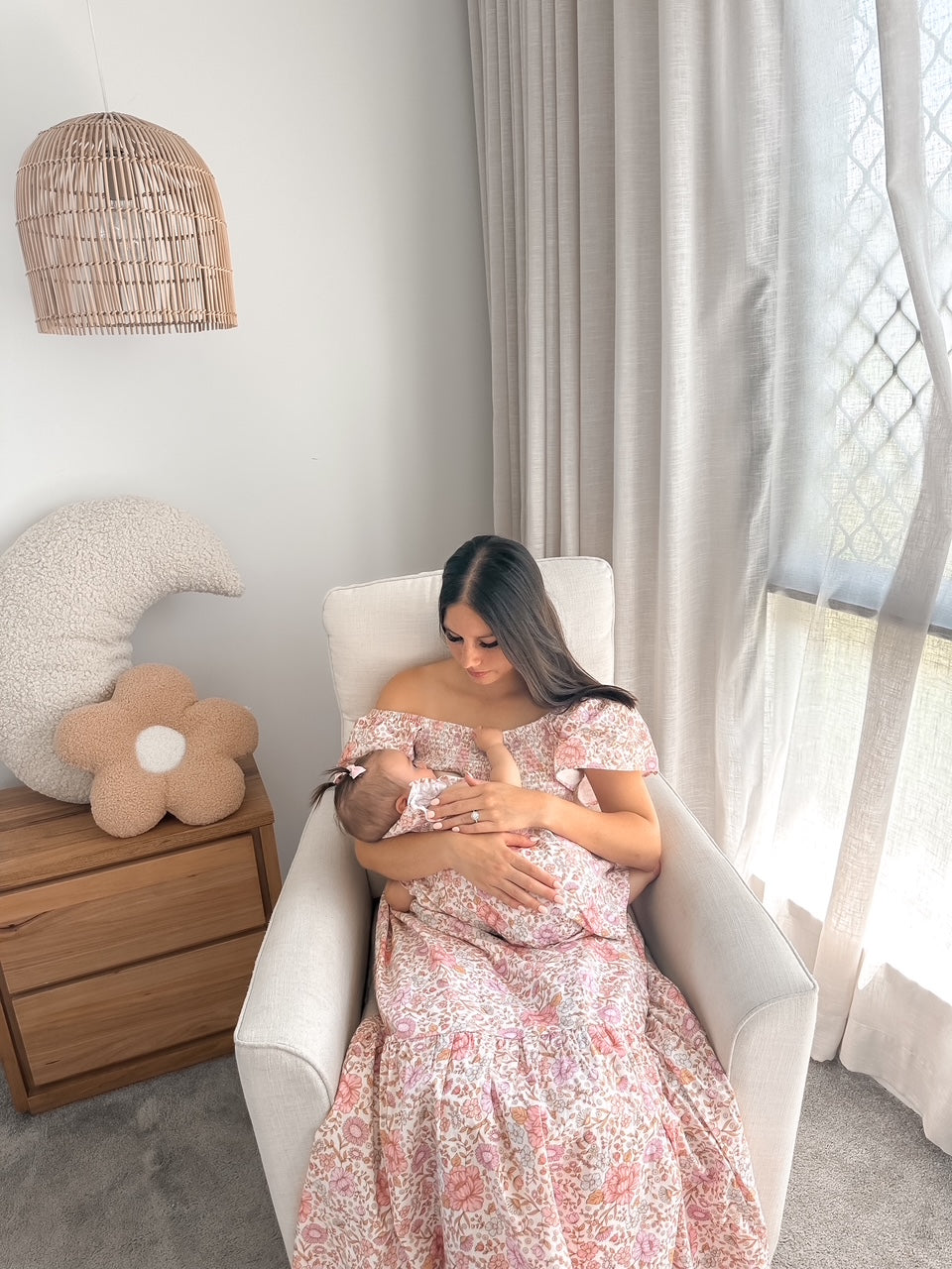 Ava Baby Romper |Cotton/Linen