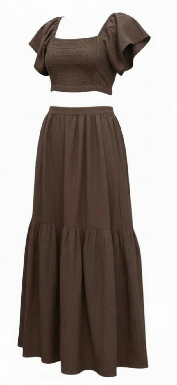 Chocolate Womens Dress | Bamboo Cotton (Preorder)