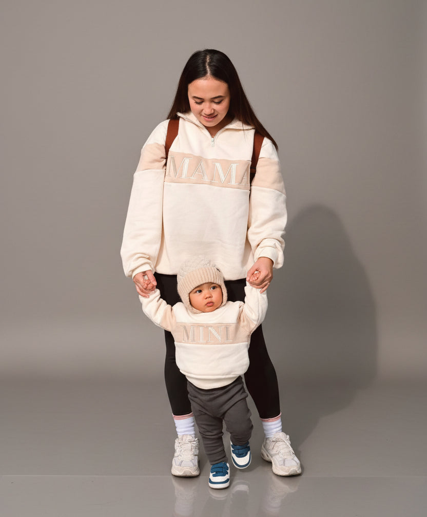 Mama Hazel Sweater | Cotton/Embroidered