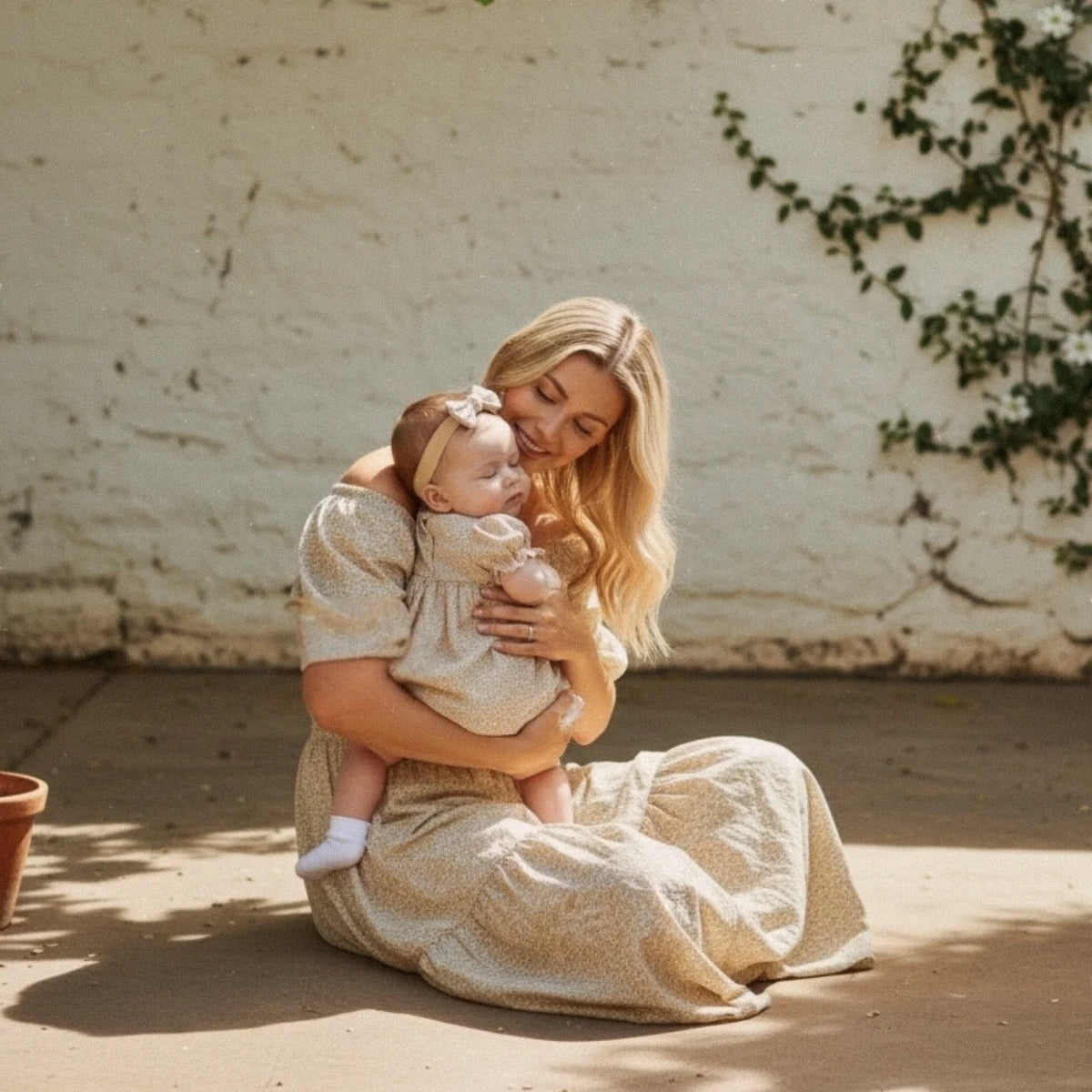 Easter in Bloom Womens Dress | Cotton/Linen